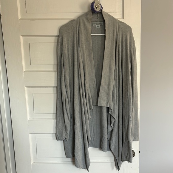 Barefoot Dreams Cozychic Ultra Lite Gray Open Front Women's Cardigan - Picture 1 of 5